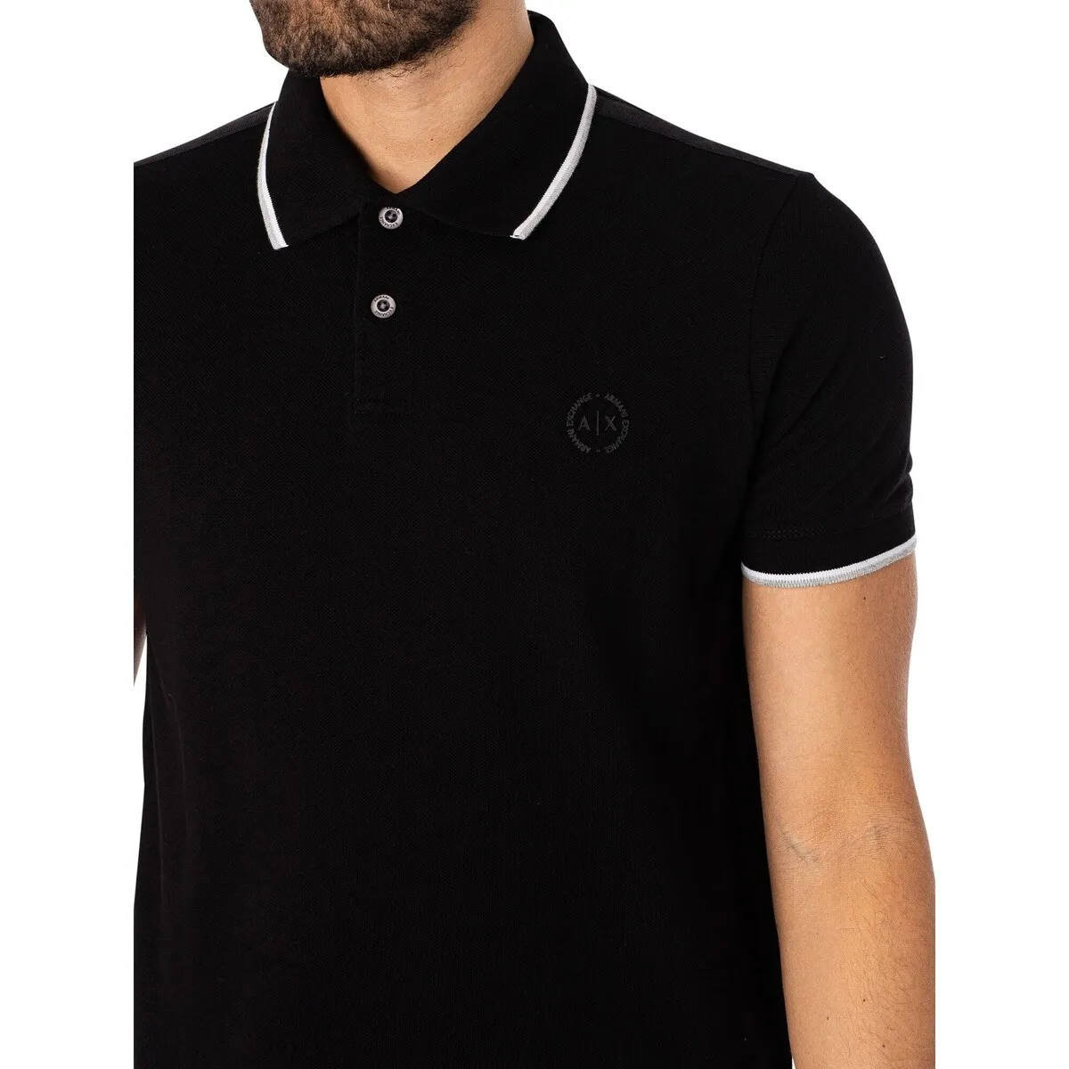 Polo Con Ribete De Logo