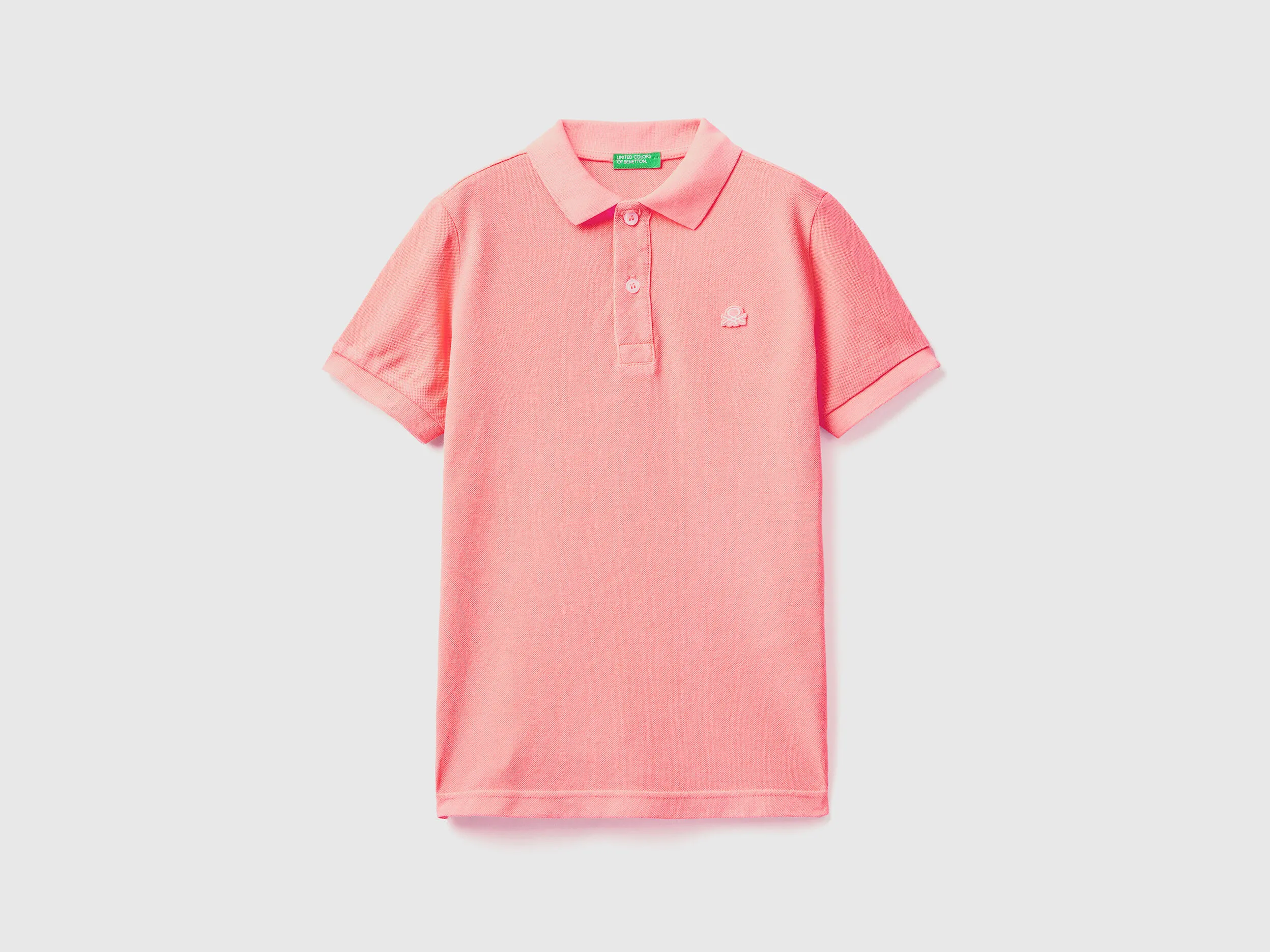 Polo flúor de algodón orgánico