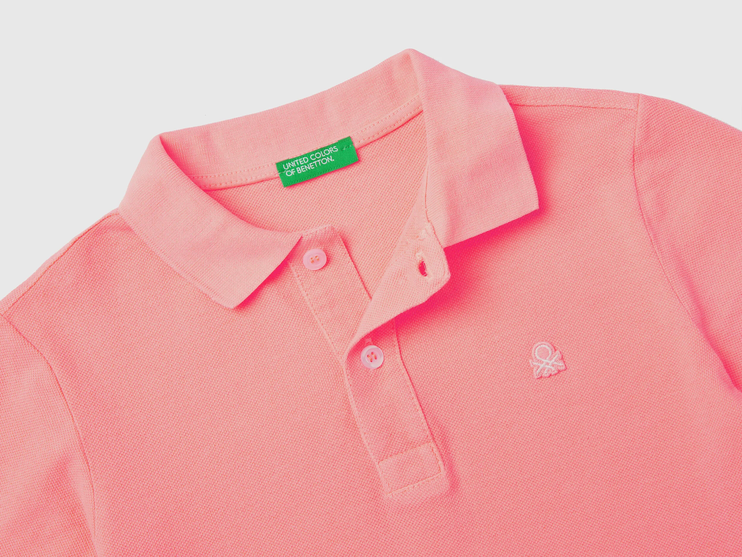 Polo flúor de algodón orgánico