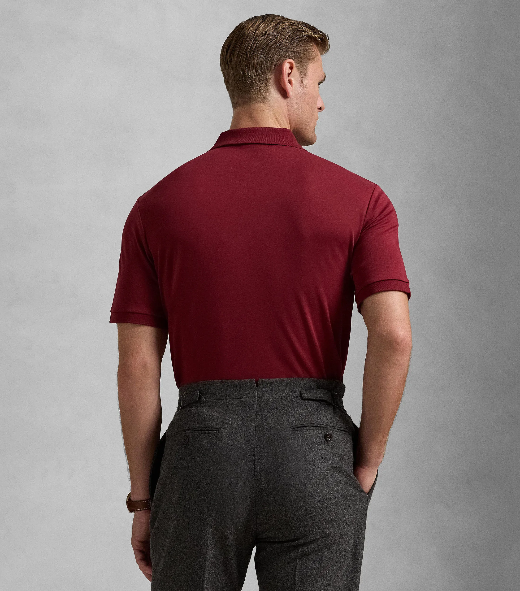 Polo Ralph Lauren Playera tipo polo de maga corta con logo Hombre