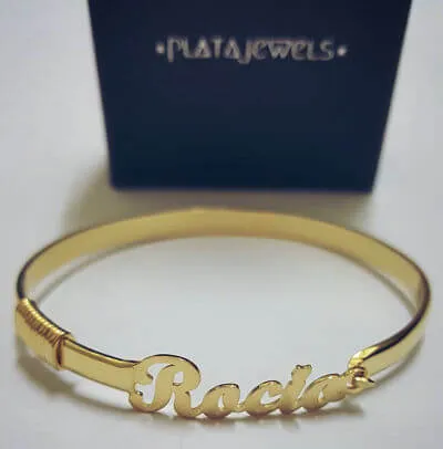 Pulsera Nombre Rigida