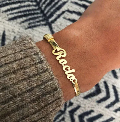Pulsera Nombre Rigida