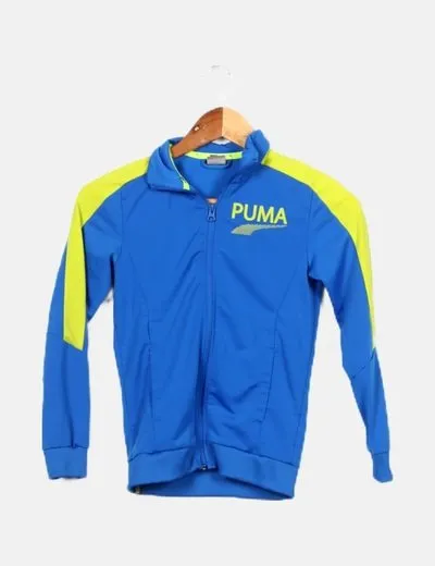 Puma Chaqueta azul deportiva