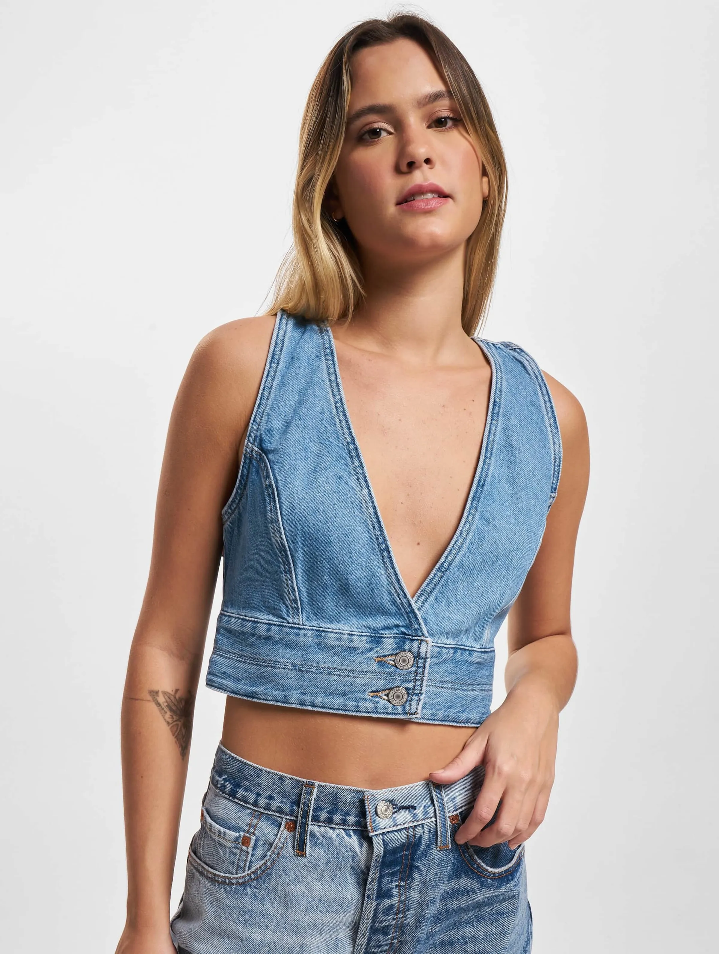 Raine Denim Crop 