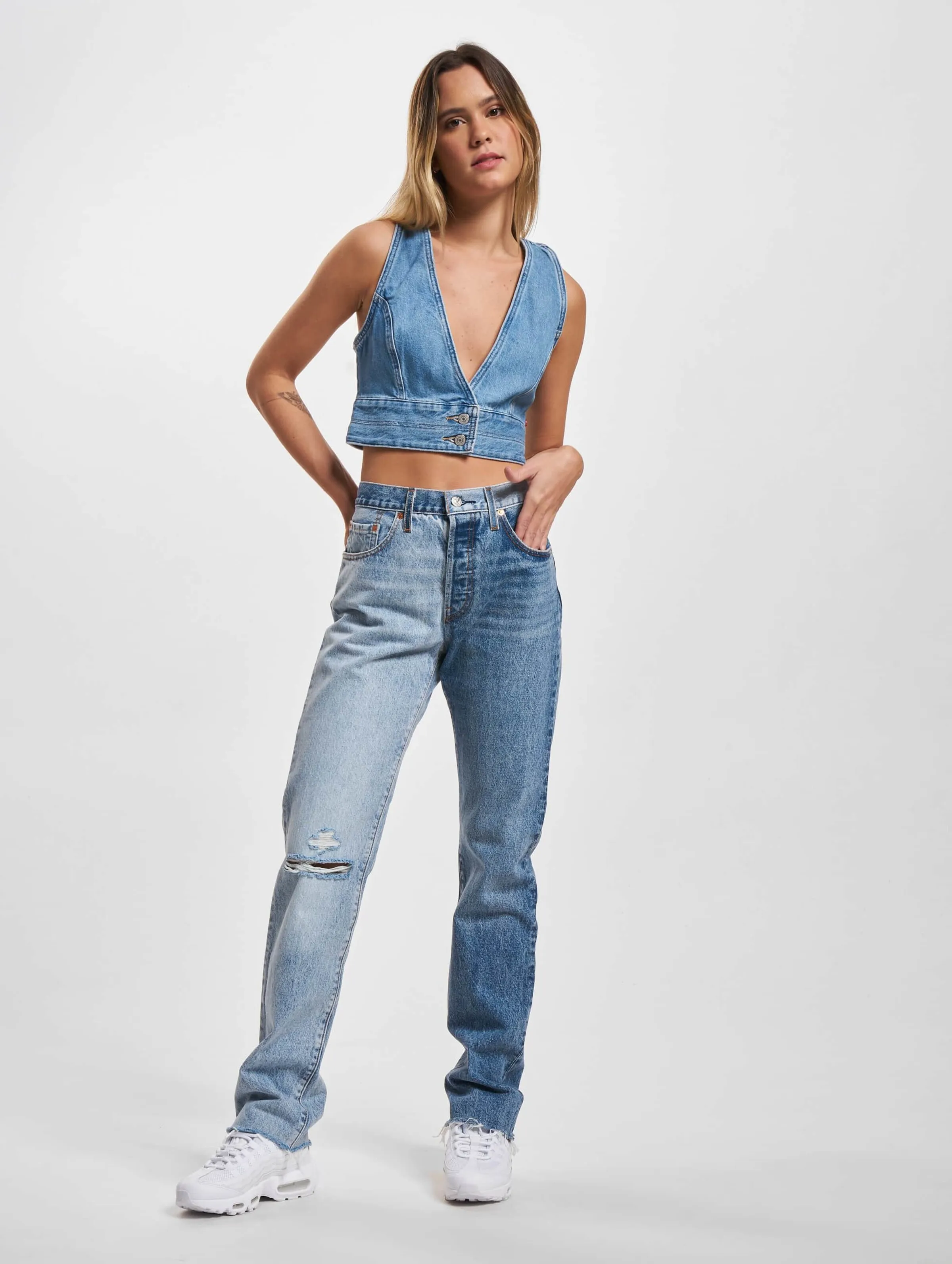 Raine Denim Crop 