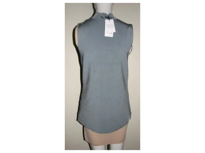 Reiss Luciana Top Azul Gris 