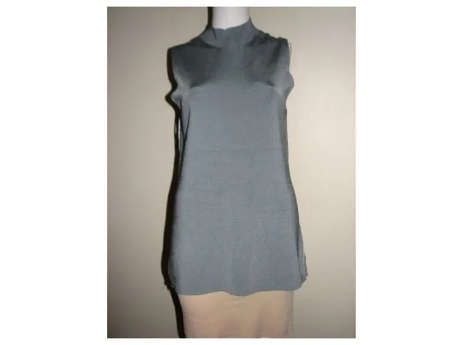 Reiss Luciana Top Azul Gris 