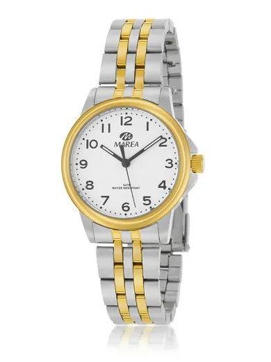 Reloj Marea Mujer B36163/2 Bicolor Plateado Dorado
