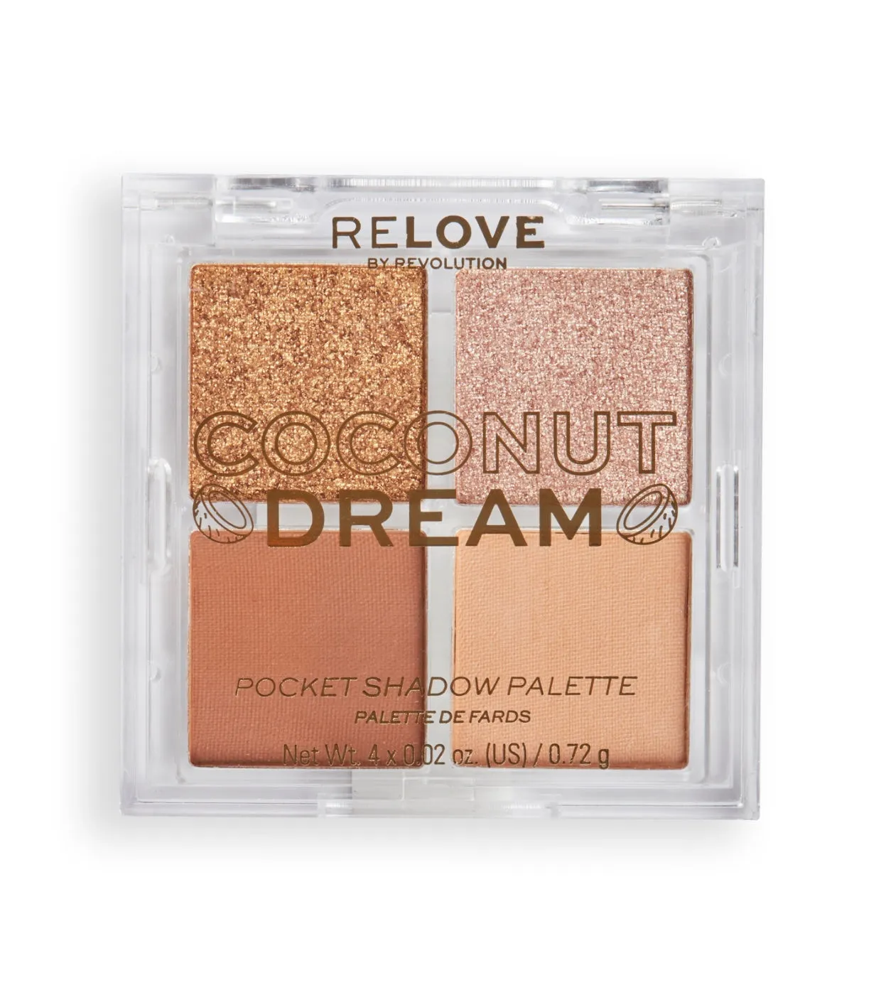 Revolution Relove - Paleta de sombras tamao bolsillo - Coconut Dream
