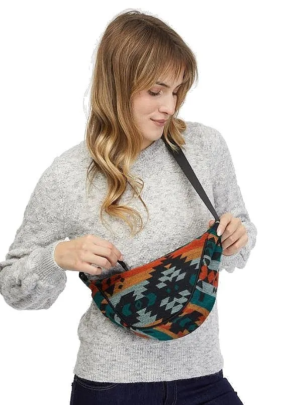 riñonera Ragwear Miino Ikat - 1010/Black - women´s