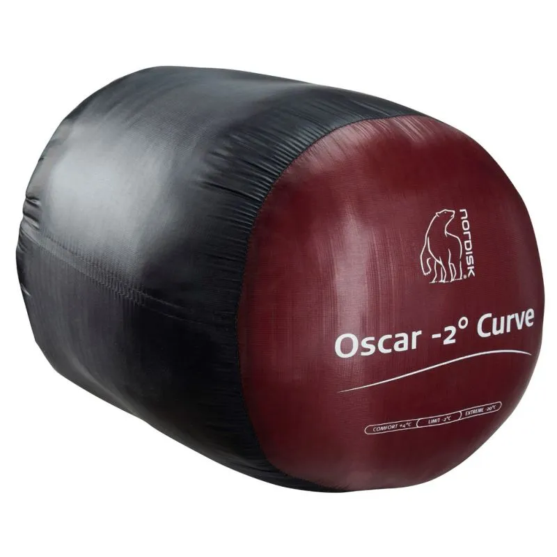 Saco de dormir NORDISK Oscar -2° Curve XL (Rio Red)