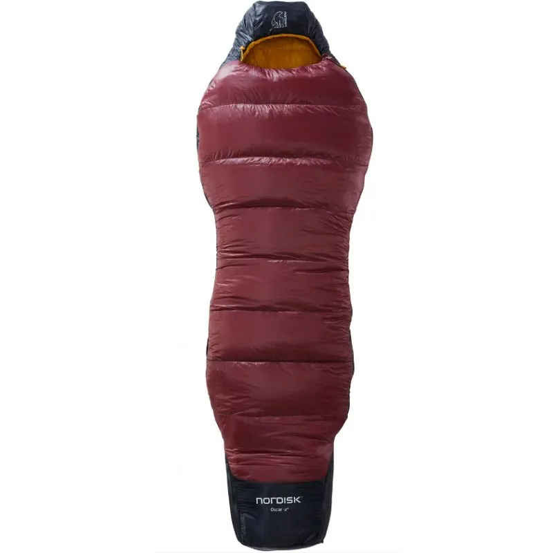 Saco de dormir NORDISK Oscar -2° Curve XL (Rio Red)