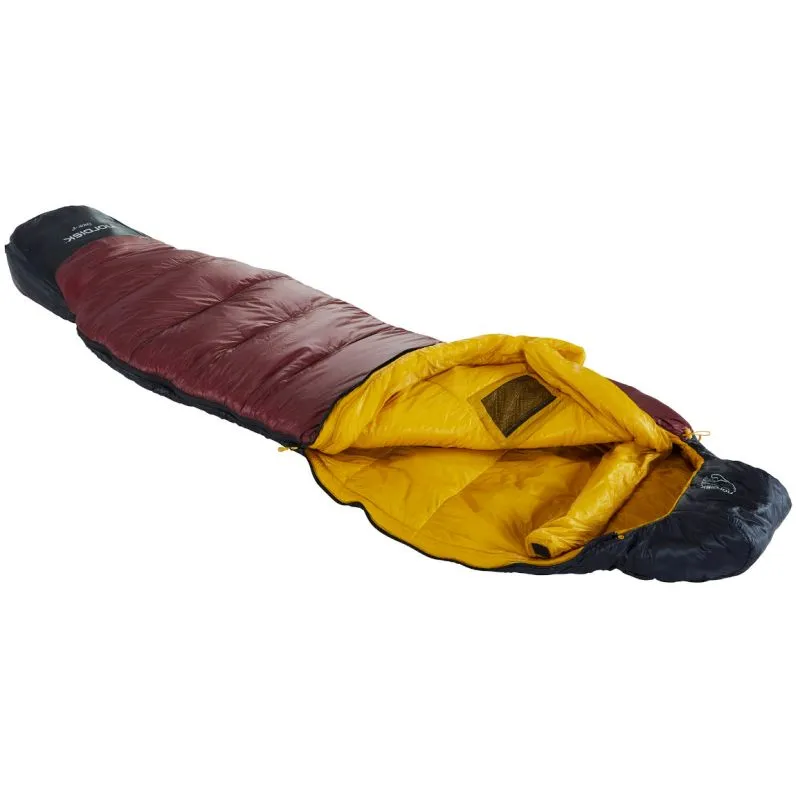Saco de dormir NORDISK Oscar -2° Curve XL (Rio Red)