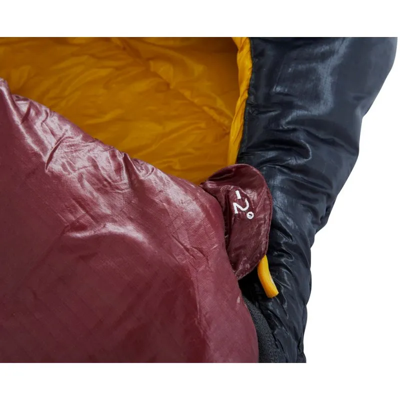 Saco de dormir NORDISK Oscar -2° Curve XL (Rio Red)