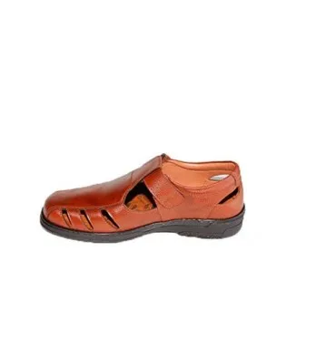 Sandalias hombre especial para diabéticos muy cómodas Primocx en marrón