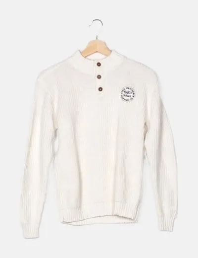 Sfera Jersey de punto con botones