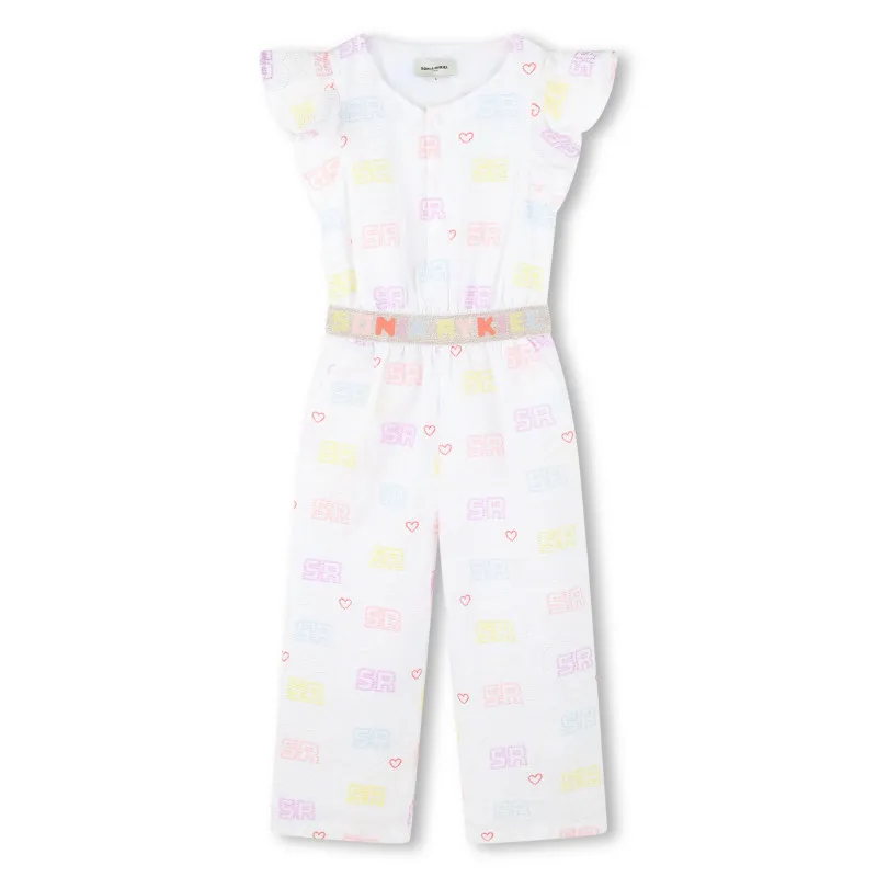 SONIA RYKIEL Mono de pantalón estampado