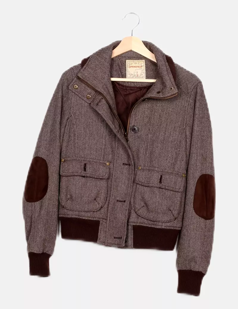 Springfield Chaqueta gris combinada