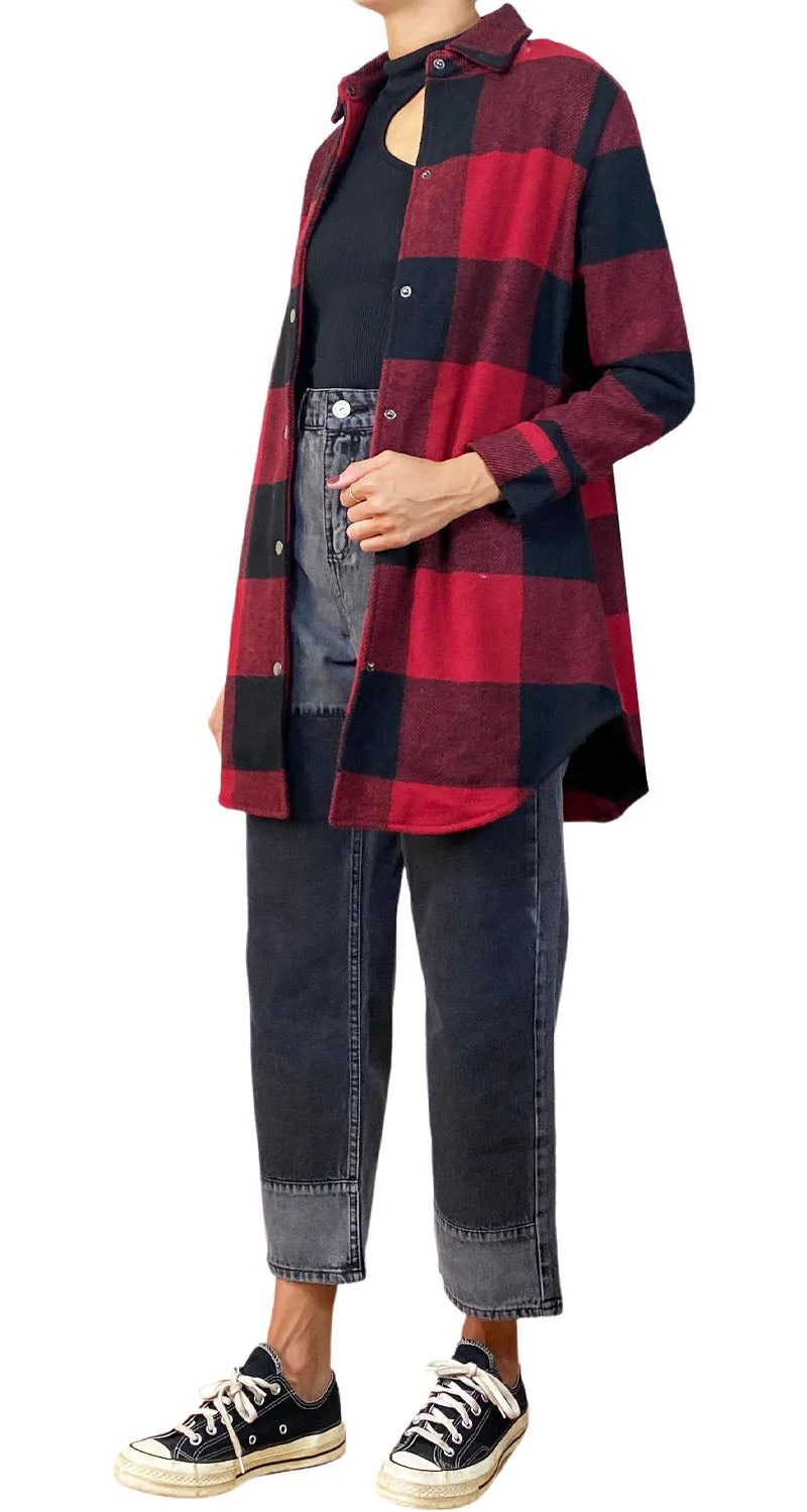 STEVE MADDEN Chaqueta Cuadrille Roja