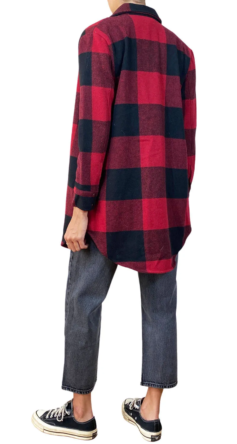 STEVE MADDEN Chaqueta Cuadrille Roja
