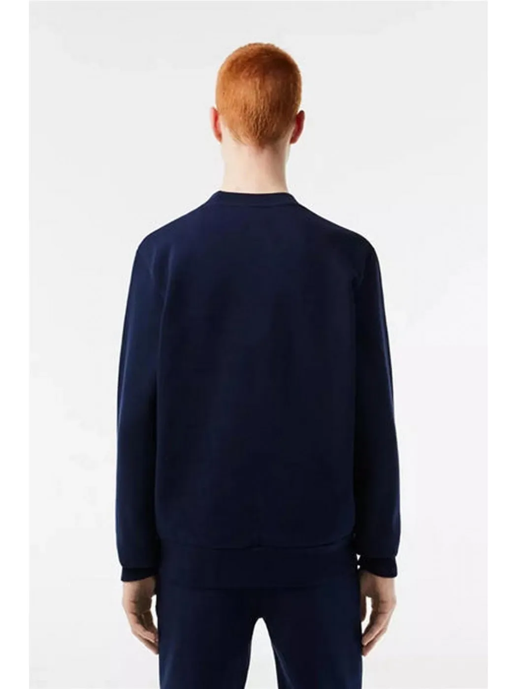 SUDADERA BASICA LACOSTE HOMBRE MARINO
