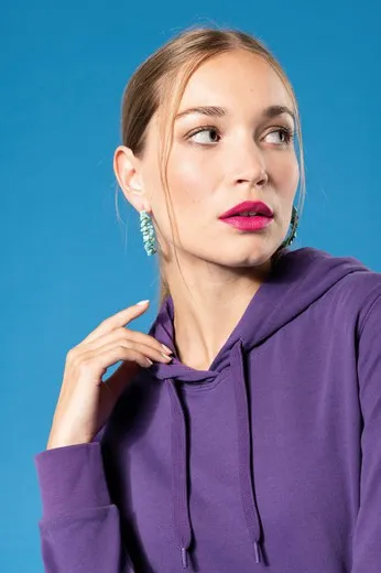 Sudadera con capucha de mujer