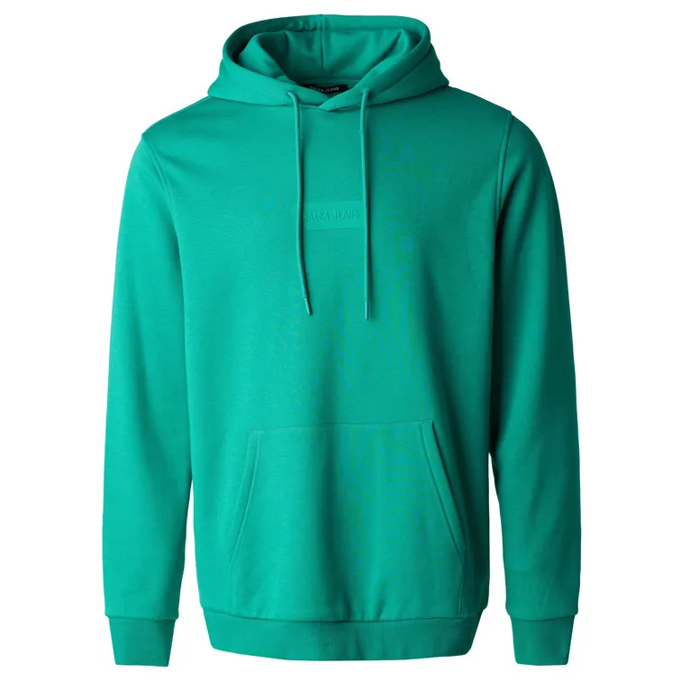 SUDADERA CON CAPUCHA Y DETALLE DE BRANDING HOMBRE SALSA