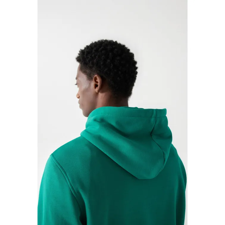 SUDADERA CON CAPUCHA Y DETALLE DE BRANDING HOMBRE SALSA