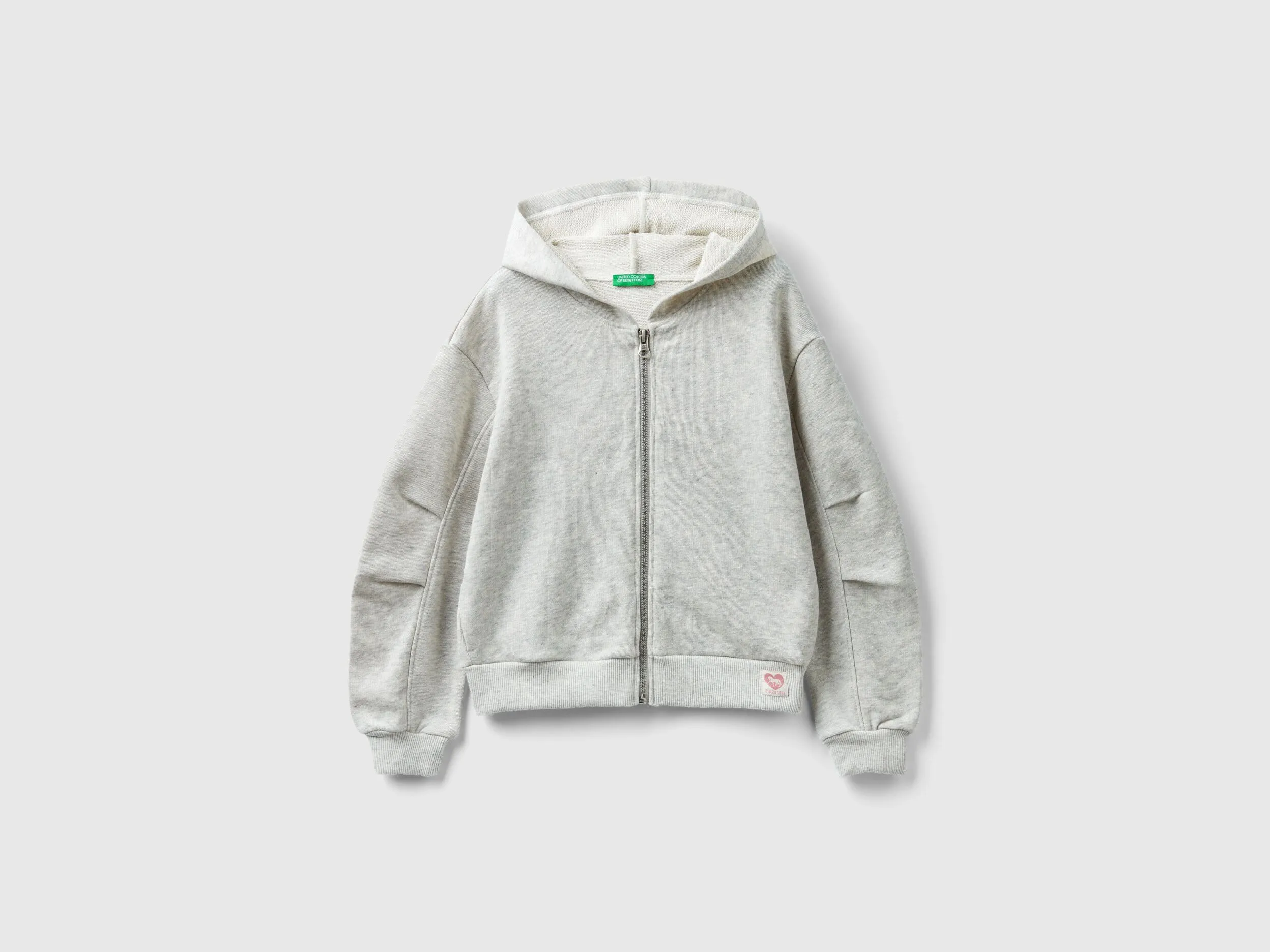 Sudadera con cremallera y capucha