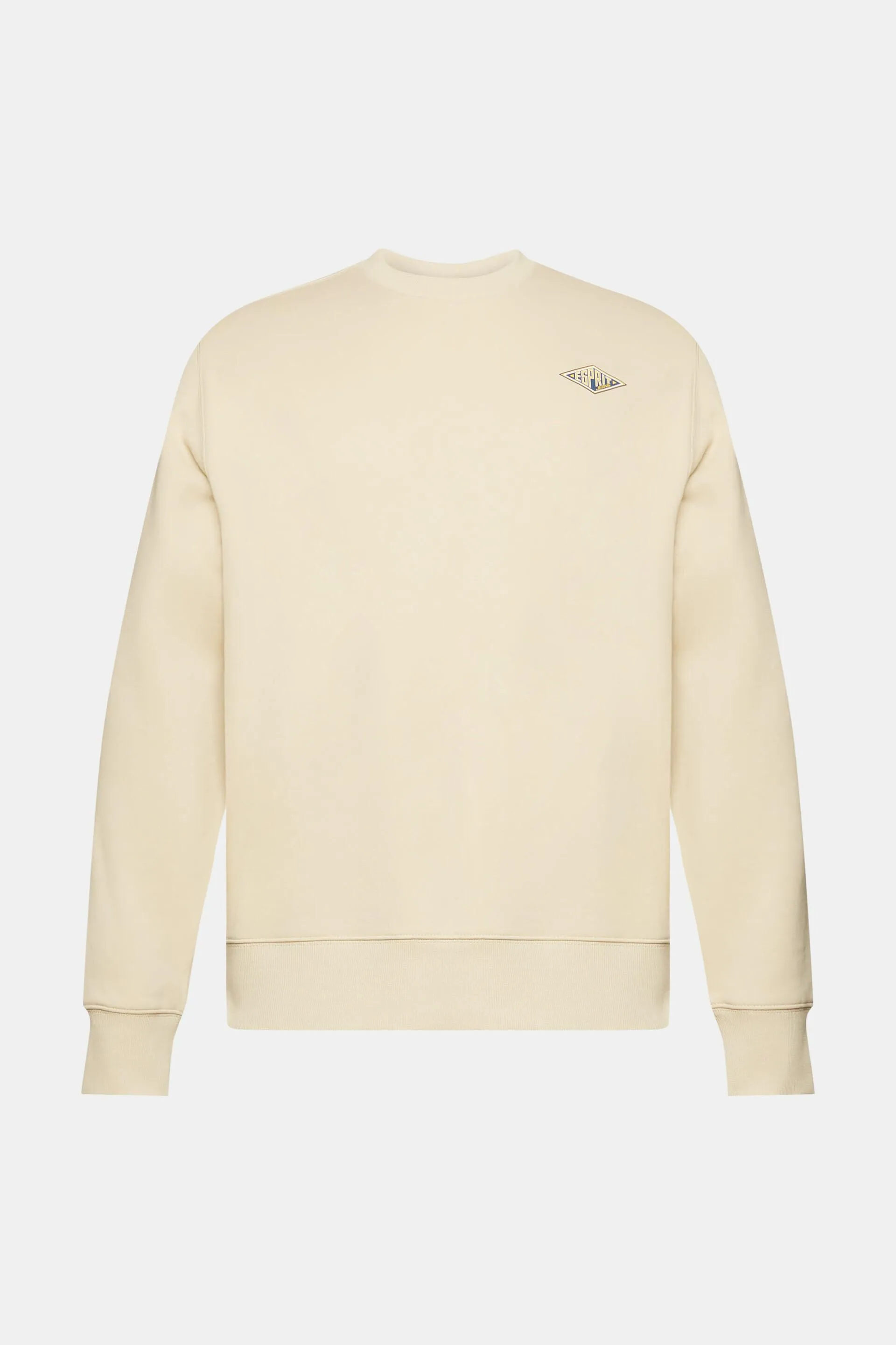 Sudadera con cuello redondo y logotipo estampado