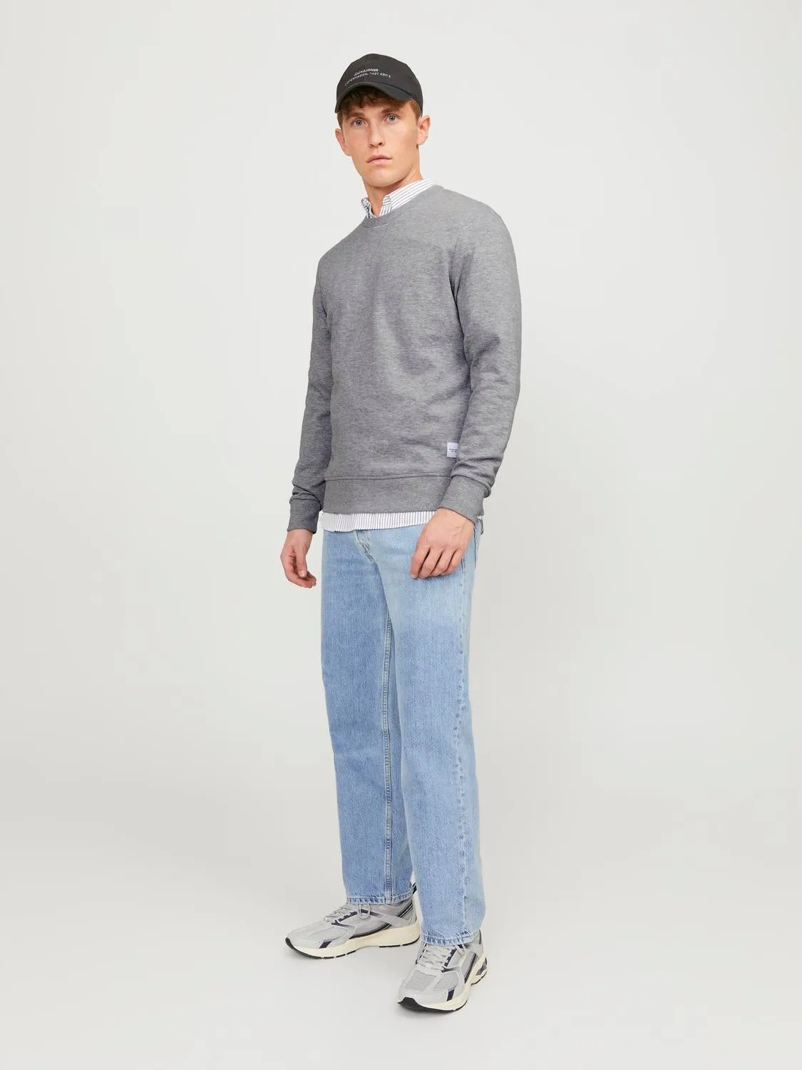 Sudadera Liso | Gris claro | Jack & Jones®