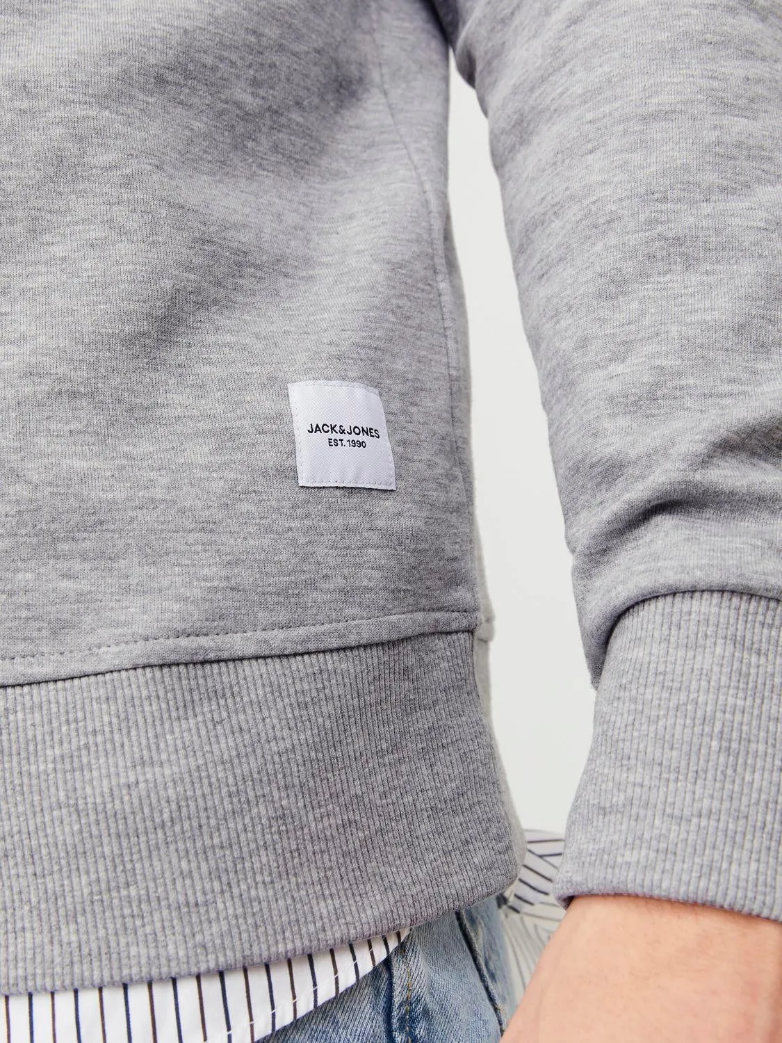 Sudadera Liso | Gris claro | Jack & Jones®