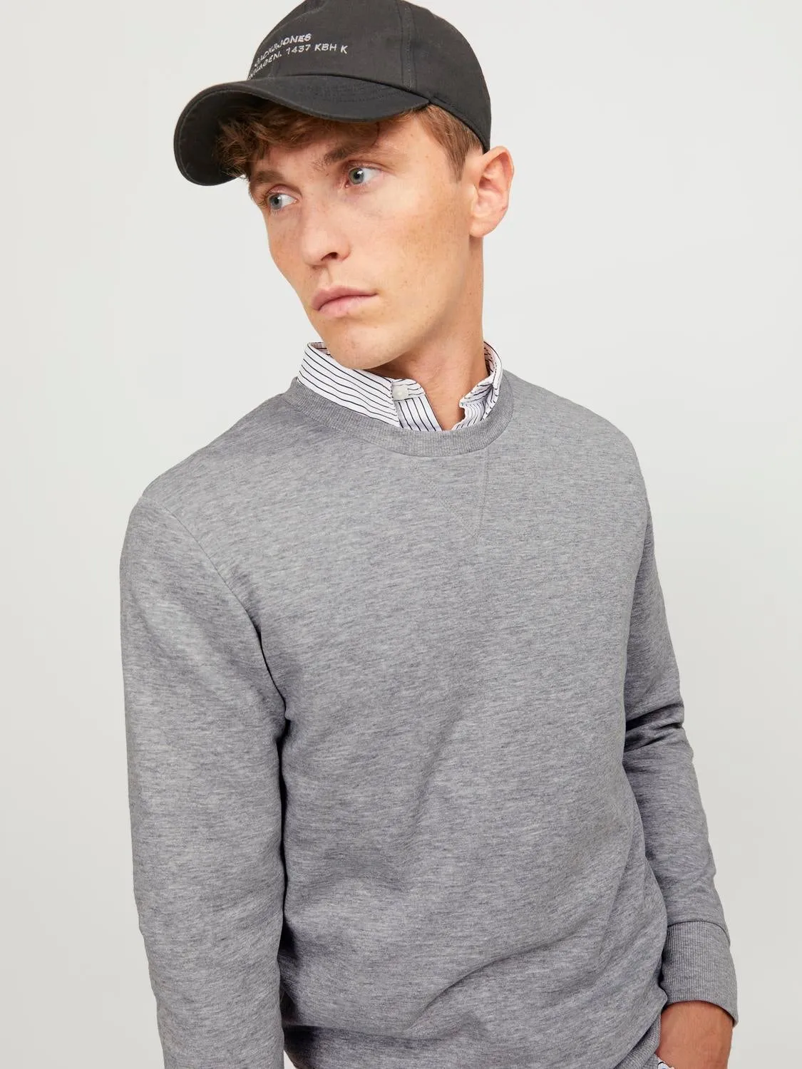 Sudadera Liso | Gris claro | Jack & Jones®