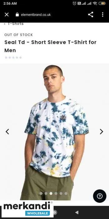 Surtido de camisetas para hombre al por mayor de Element 48pcs.