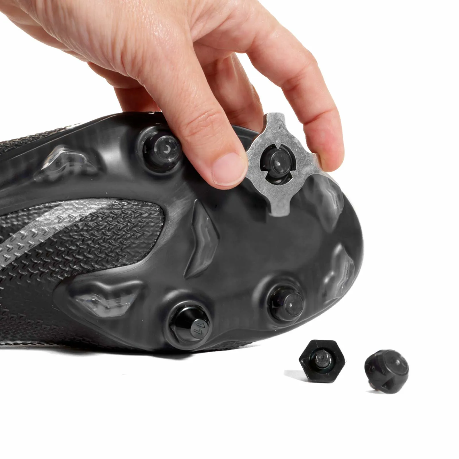 Taco goma TPU 6mm botas fútbol estándar Studiamonds negro
