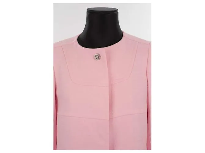 Tara Jarmon Chaqueta de algodón Rosa 