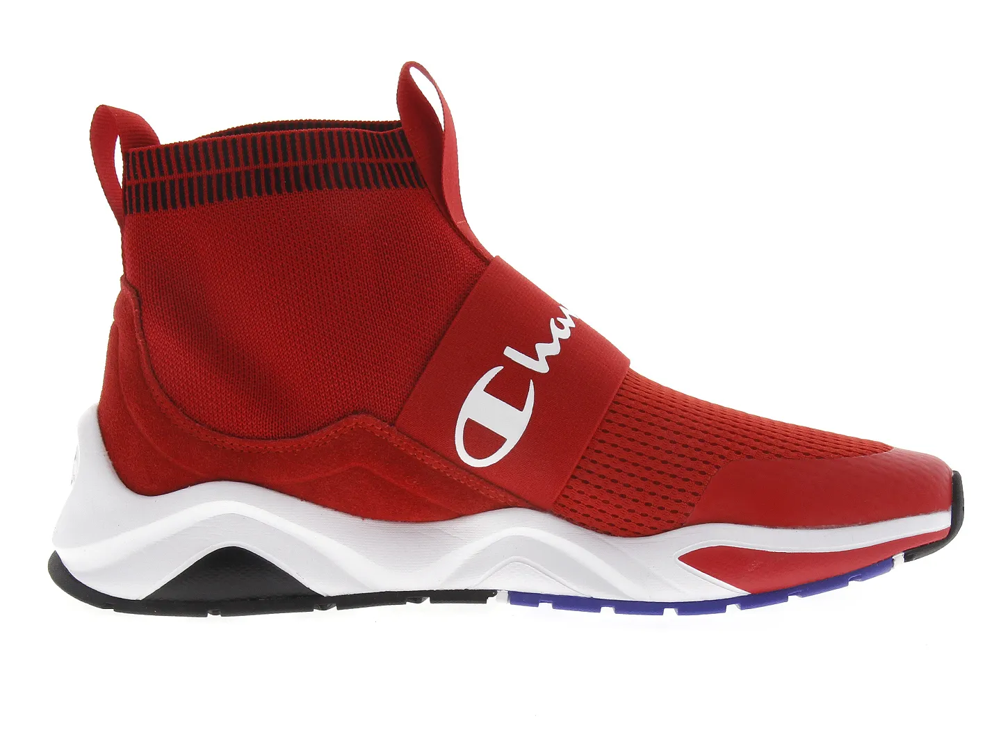 Tenis Champion Rally Rojo Para Hombre