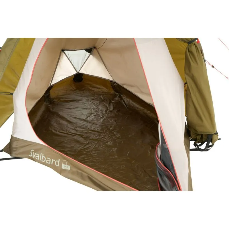 Tente NORDISK Tienda de campaña Svalbard 1 PU (2.0) (Oliva oscuro)
