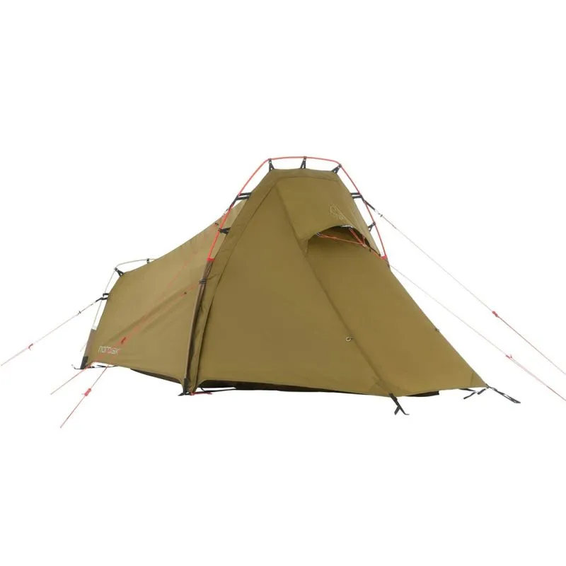 Tente NORDISK Tienda de campaña Svalbard 1 PU (2.0) (Oliva oscuro)