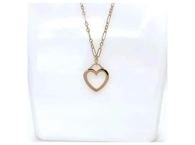 Tiffany & Co Collar Corazón Sentimental Tiffany en Oro Rosa Dorado 