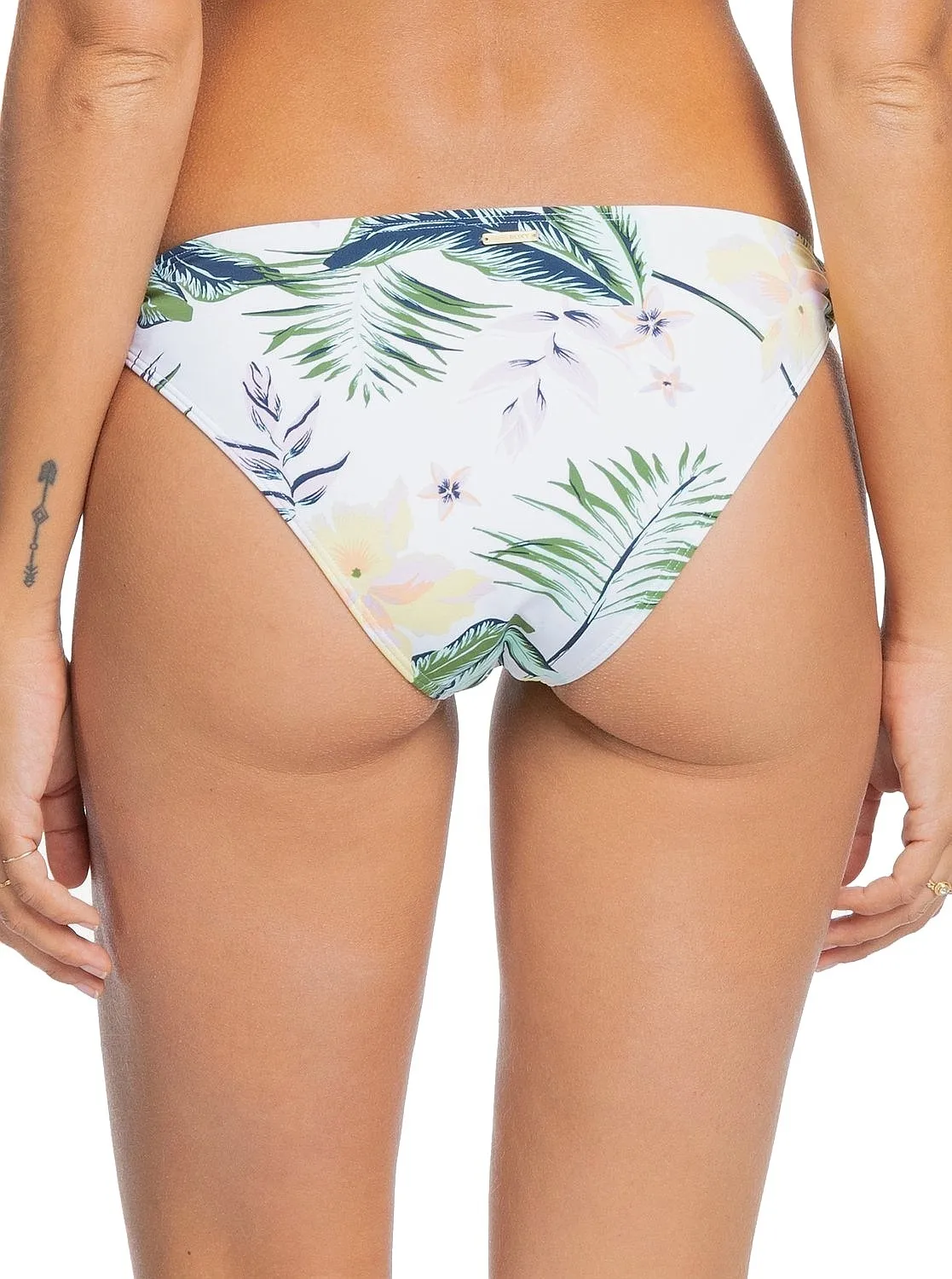 traje de baño Roxy Bloom Mod Bottom - WBB6/Bright White Praslin - women´s