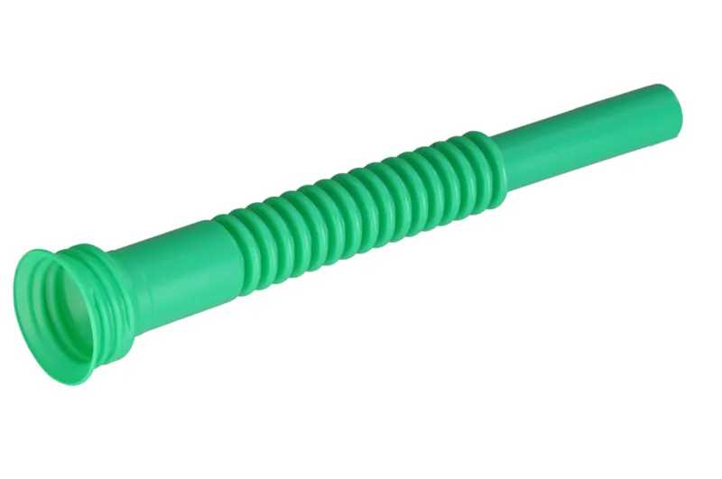 Tubo de salida para garrafa, apto para gasóleo, verde, gran abertura, pack 3 uds.