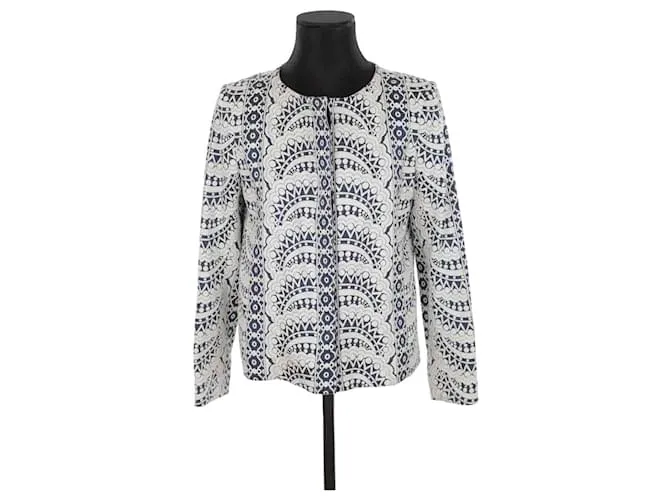Vanessa Seward Chaqueta de algodón Blanco 