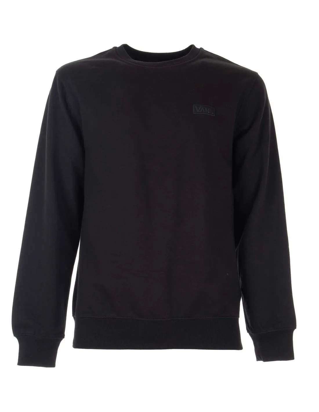 VANS - Sudadera negra Core Basic II Crew VN000SJEBLK Hombre