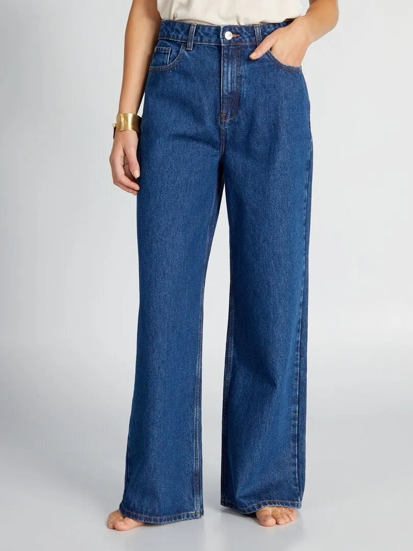 Vaquero wide leg - 34L - AZUL