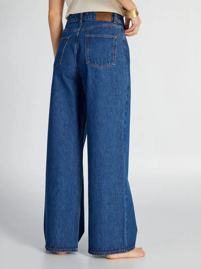 Vaquero wide leg - 34L - AZUL