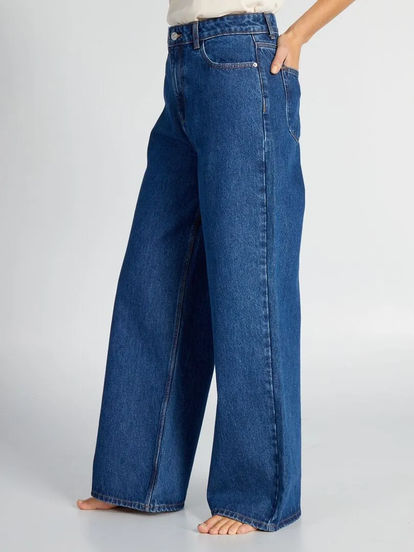 Vaquero wide leg - 34L - AZUL