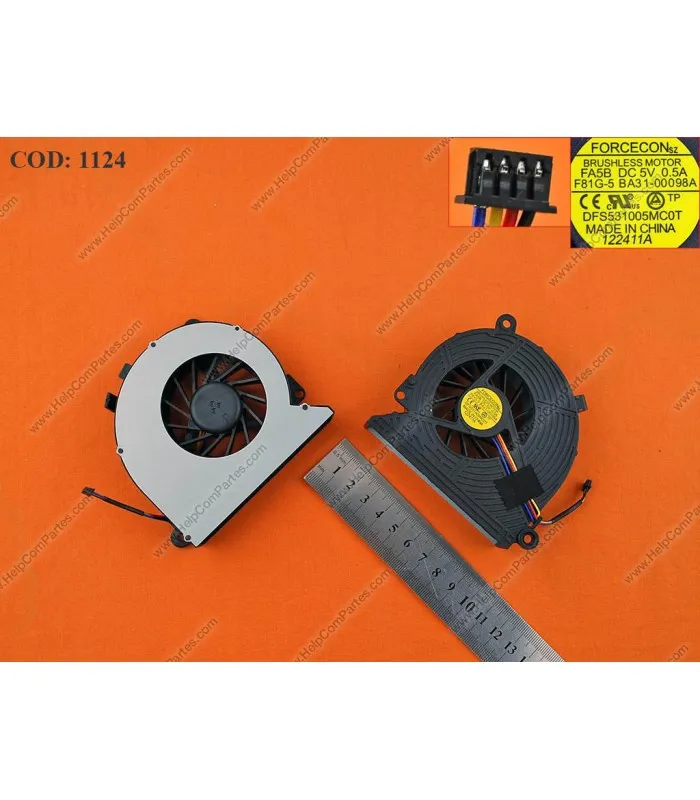 VENTI. HP PAV AIO 23-G00 23-G200 23-P000 23-P100 21-H000 21-H100 SERIES 4PIN  739393-001 ORIG.