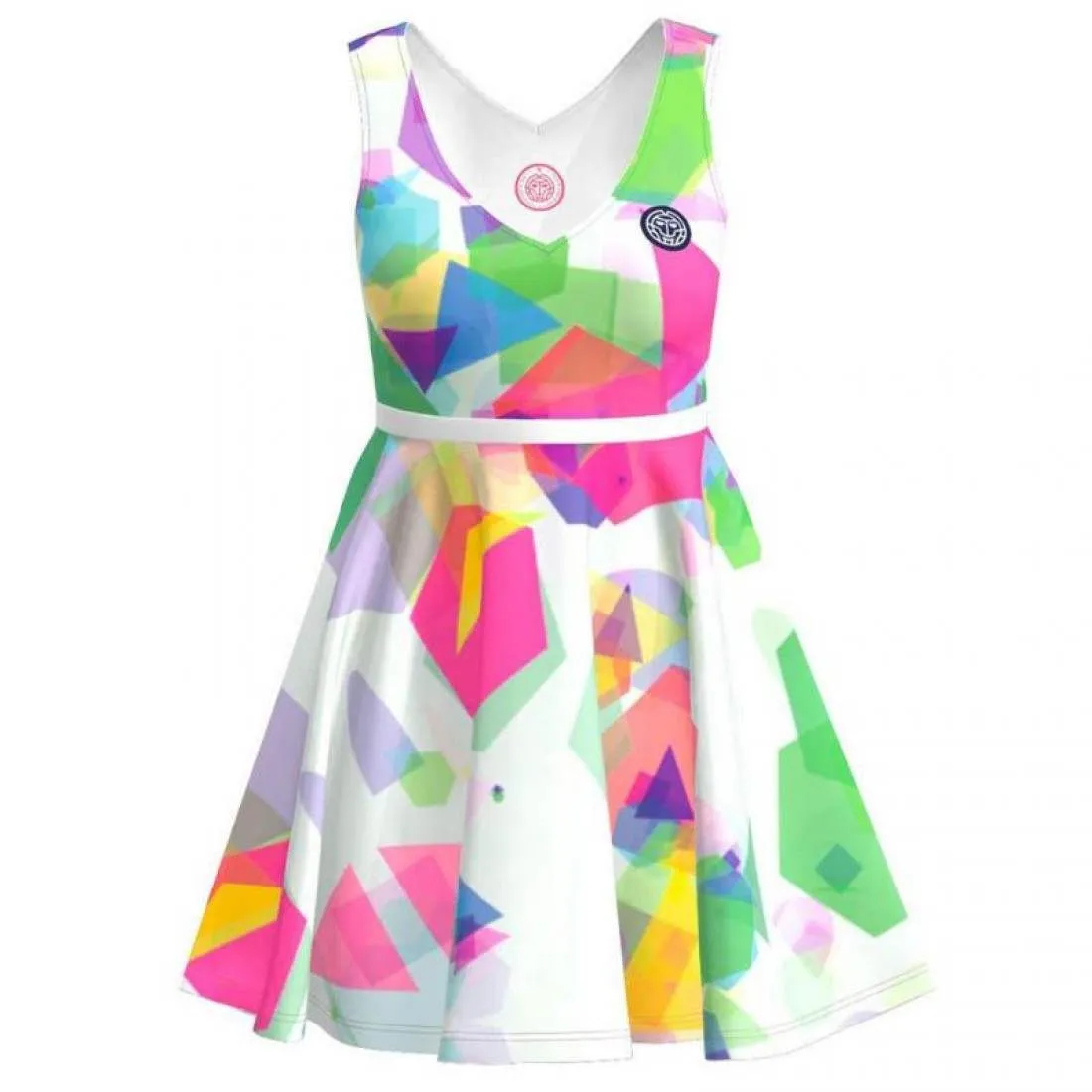 Vestido Bidi Badu Kaleido Blanco Mix | BIDI BADU