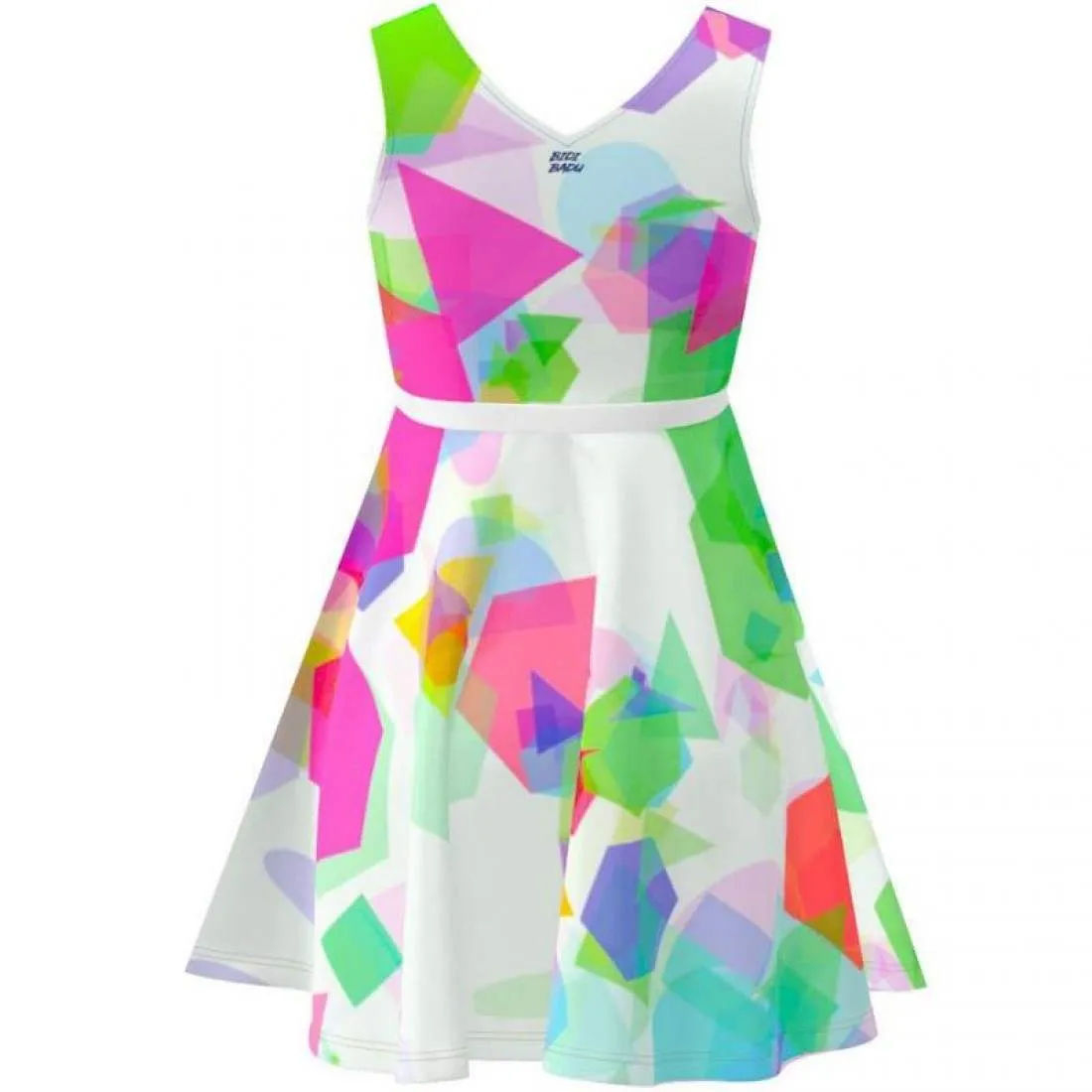 Vestido Bidi Badu Kaleido Blanco Mix | BIDI BADU